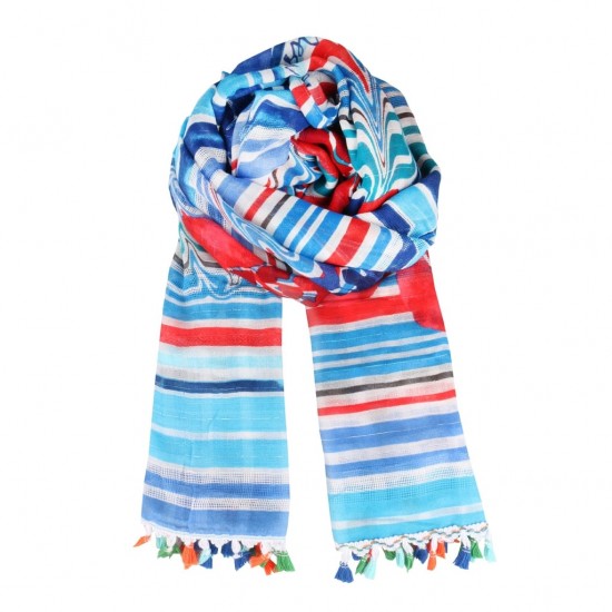 Esarfa Desigual STRIPED STORIES, U