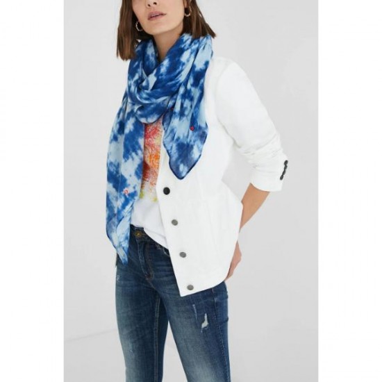 Esarfa Desigual JULY DENIM