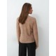 Pulover stralucitor auriu Mohito, XS