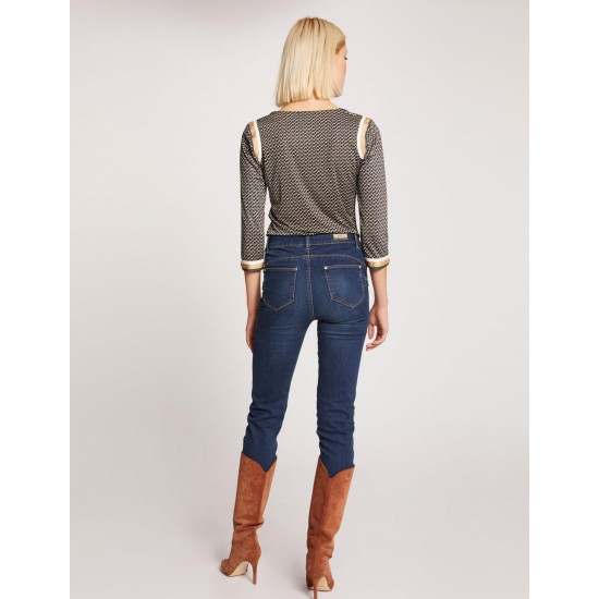 Bluza Morgan TARIKA, cu insertii aurii, XS