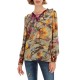 Bluza Desigual cu insertii aurii, MARION, S 