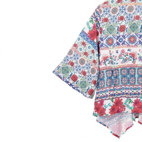 Bluza Desigual GEMMA, cu maneci trei sferturi, S 