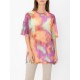 Bluza tip tricou Desigual TIE-DYE, U