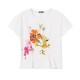 Tricou Desigual TEE FRONT PLEATS GARDENS, S