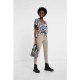 Bluza Desigual cu insertii argintii, TUA, XS