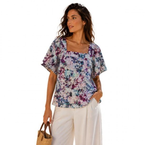 Bluza Desigual cu insertii argintii, TUA, XS