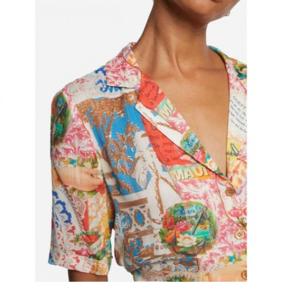 Bluza Desigual cu insertii argintii, BALI, L