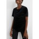 Bluza Desigual oversize, cu aspect de catifea, MONOGRAME, S