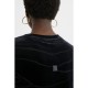 Bluza Desigual oversize, cu aspect de catifea, MONOGRAME, S