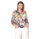 Bluza Desigual cu insertii argintii, HIDRA, S