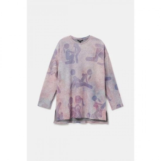 Bluza Desigual oversize POSE, M, L