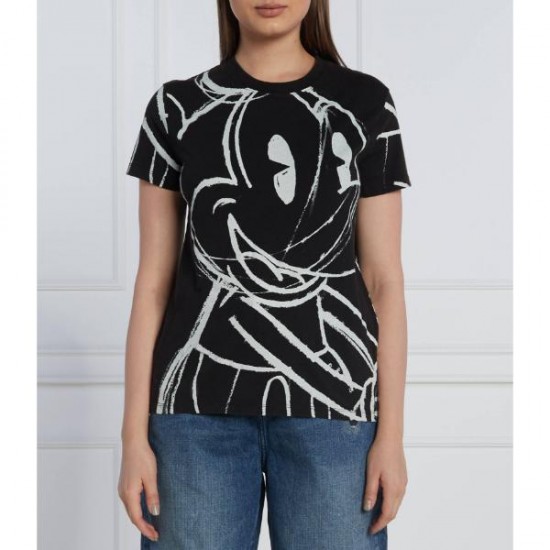 Tricou Desigual MICKEY TRAZOS, XS, S