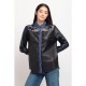 Camasa Desigual din piele ecologica, MARY  SOMERVILLE, XS