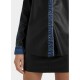 Camasa Desigual din piele ecologica, MARY  SOMERVILLE, XS