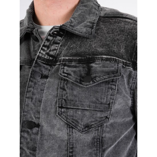 Geaca Desigual LEO, din catifea,  2XL
