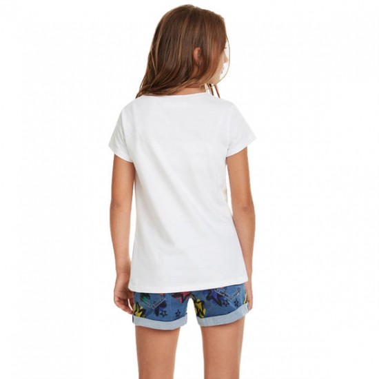 Tricou Desigual copii DOVER, cu paiete reversibile 9/10 ani