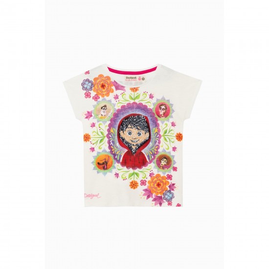 Tricou Desigual copii SKULL, cu paiete reversibile 5/6 ani