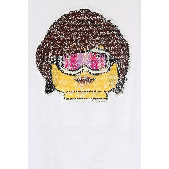 Tricou Desigual copii HAPPY, cu paiete reversibile 9/10 ani