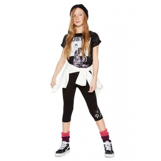 Tricou Desigual copii POP, cu paiete reversibile 7/8 ani