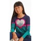 Bluza Desigual copii BLONDA, cu paiete reversibile  13/14 ani