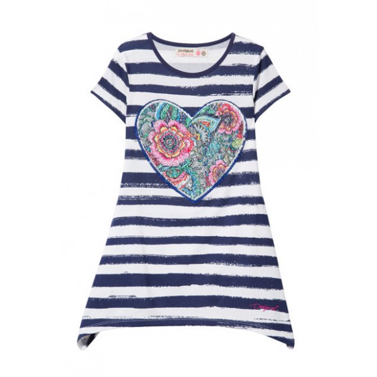 Tricou Desigual copii COSA, cu paiete reversibile, 3-4 ani