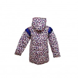 Jacheta Desigual copii, matlasata, paiete reversibile albastru/roz   13/14 ani