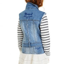 Geaca denim Desigual copii  , BIZNAGA ,  9/10 ani