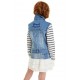 Geaca denim Desigual copii  , BIZNAGA ,  9/10 ani