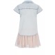 Rochie Desigual copii LILONGUE,  2 in 1, rochie & camasa denim 7/8, 9/10 ani