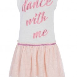 Rochie Desigual copii LILONGUE,  2 in 1, rochie & camasa denim 7/8, 9/10 ani