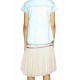 Rochie Desigual copii LILONGUE,  2 in 1, rochie & camasa denim 7/8, 9/10 ani