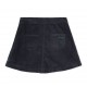 Fusta Desigual  BRENDA,  bleumarin, catifea L