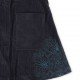 Fusta Desigual  BRENDA,  bleumarin, catifea L