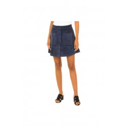 Fusta Desigual  BRENDA,  bleumarin, catifea L