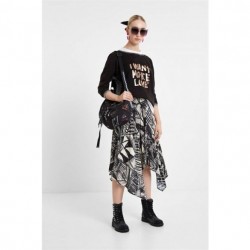 Fusta Desigual KINGSLEY asimetrica, S