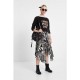 Fusta Desigual KINGSLEY asimetrica, S