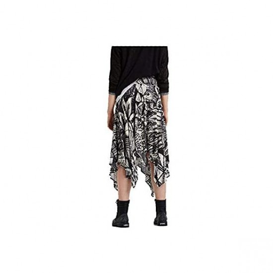 Fusta Desigual KINGSLEY asimetrica, S