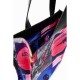 Geanta Desigual tip shopper, din material textil impermeabil
