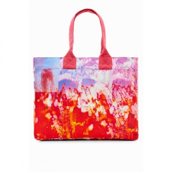 Geanta Desigual shopper. din bumbac organic