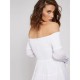 Rochie  Guess cu talie pe elastic, M