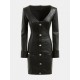 Rochie Guess din piele ecologica, S, M