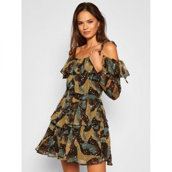 Rochie Guess cu insertii aurii, S