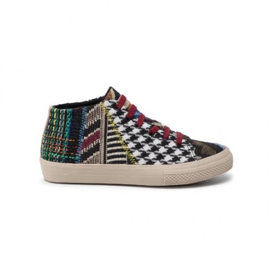 Sneakers Desigual VULCANO PATCH, din material textil, 36
