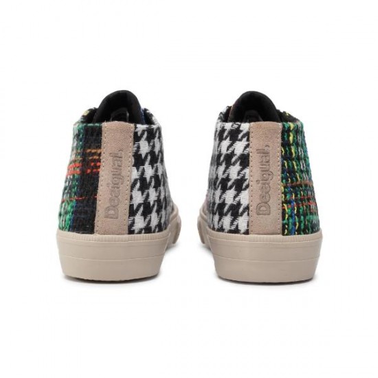 Sneakers Desigual VULCANO PATCH, din material textil, 36