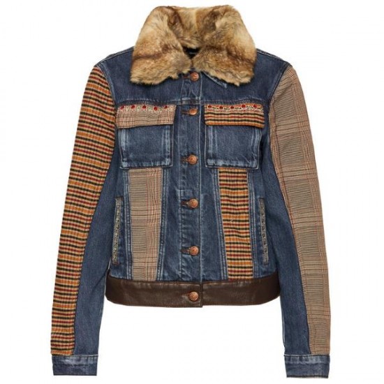 Geaca denim Desigual ALMU, XS