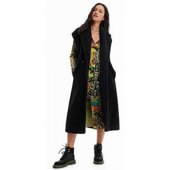 Vesta Desigual CAMERON, din blana artificiala, M