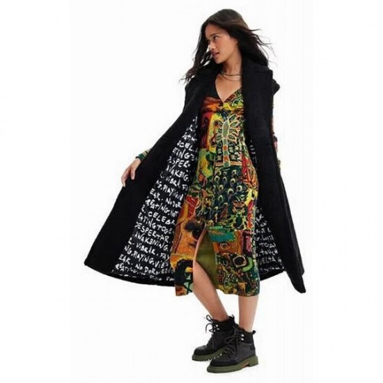 Vesta Desigual CAMERON, din blana artificiala, M