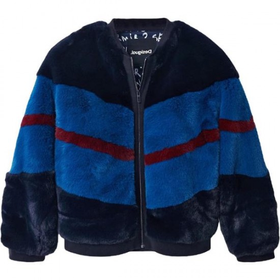 Geaca Desigual GRISSE, din blana artificiala, L