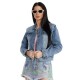 Geaca denim Desigual, FIONA, M, XL