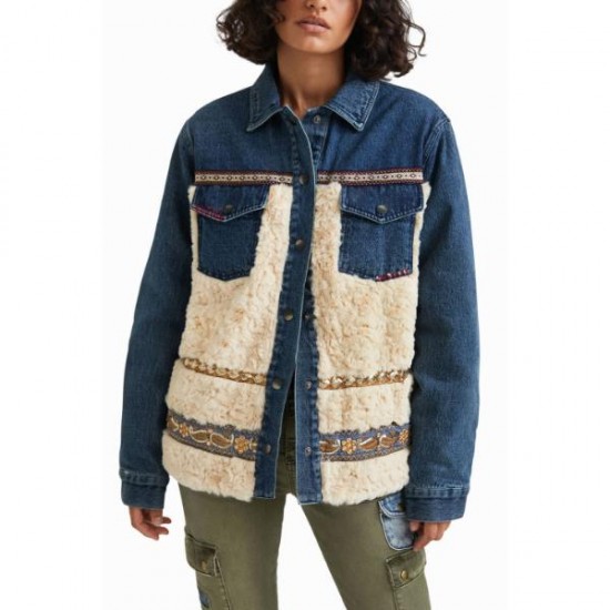 Geaca denim Desigual INUIT, L